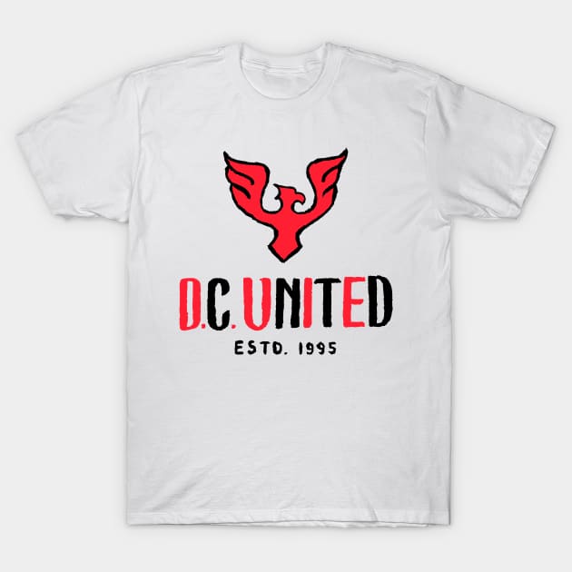 D. C UNITEEEED 04 T-Shirt by Very Simple Graph